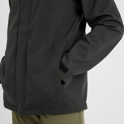 Flynn Mens Waterproof Jacket - Black
