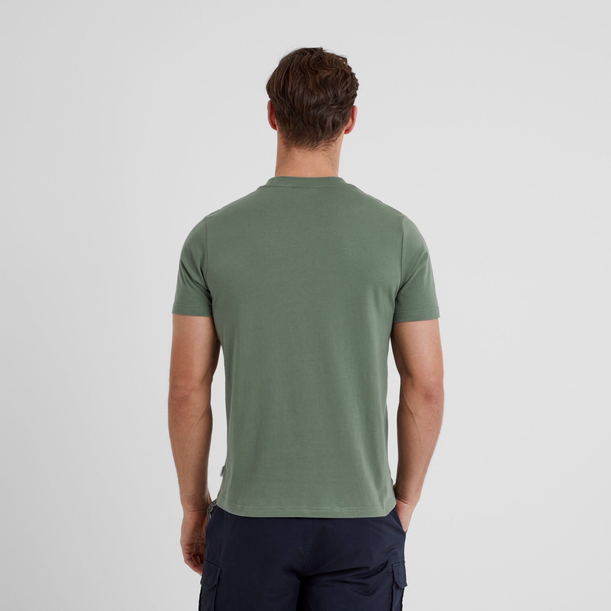 Foran Mens 100% Cotton Supersoft T-Shirt - Light Forest