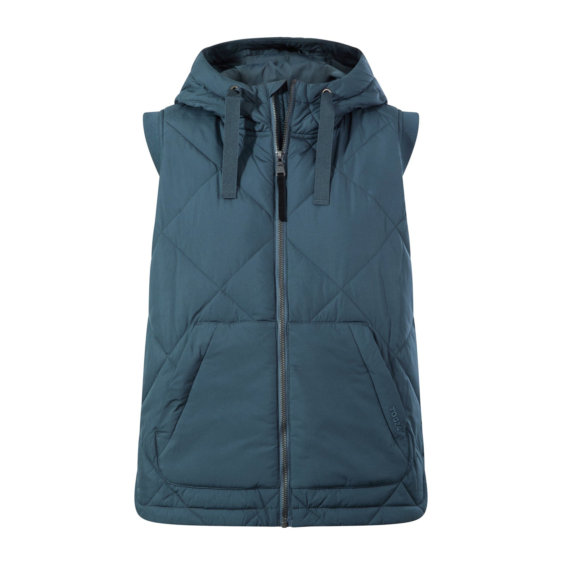 Fozard Womens Lightweight Insulated Quilted Gilet - Graphite