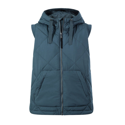 Fozard Womens Lightweight Insulated Quilted Gilet - Graphite