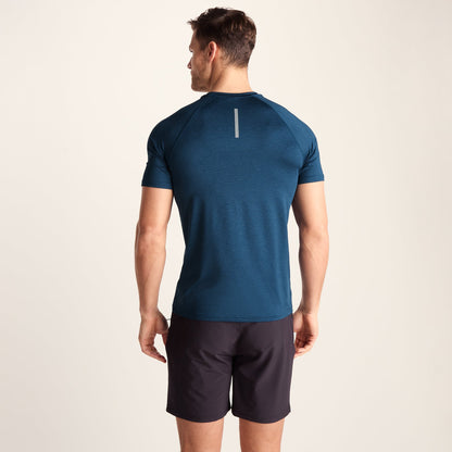 Fraser Mens Performance T-Shirt - Inky Blue