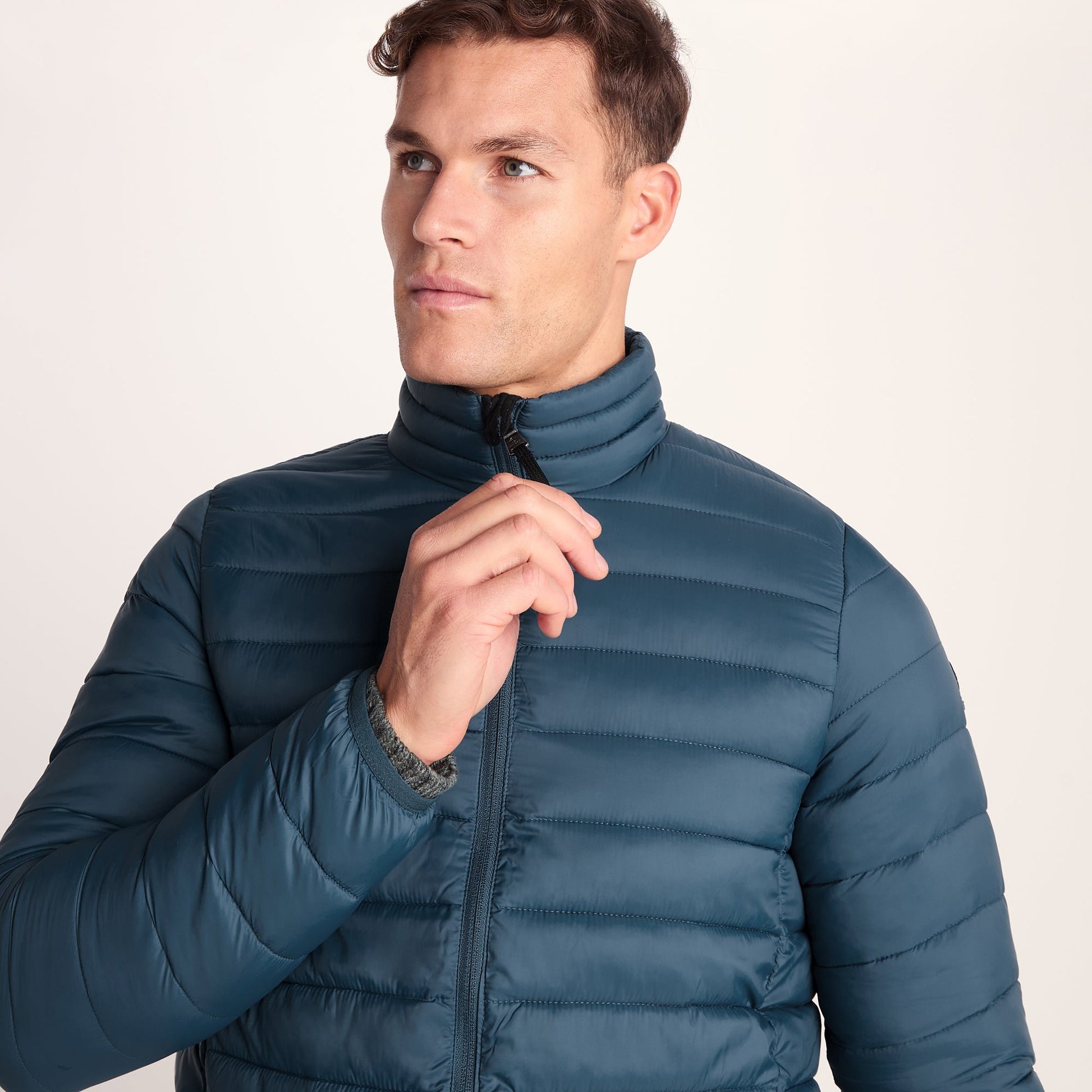 Gibson Mens Insulated Padded Jacket - Lagoon Blue
