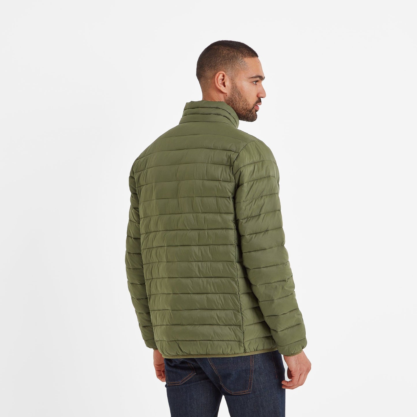 Gibson Mens Insulated Padded Jacket - Khaki