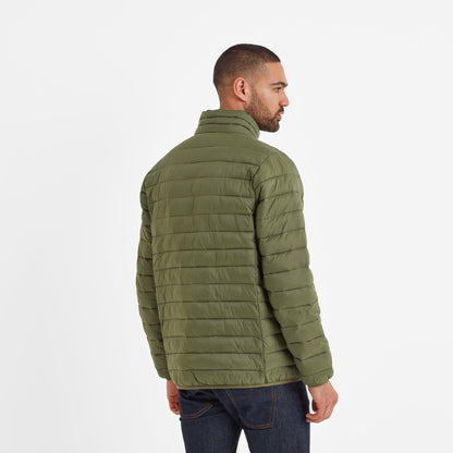 Gibson Mens Insulated Padded Jacket - Khaki