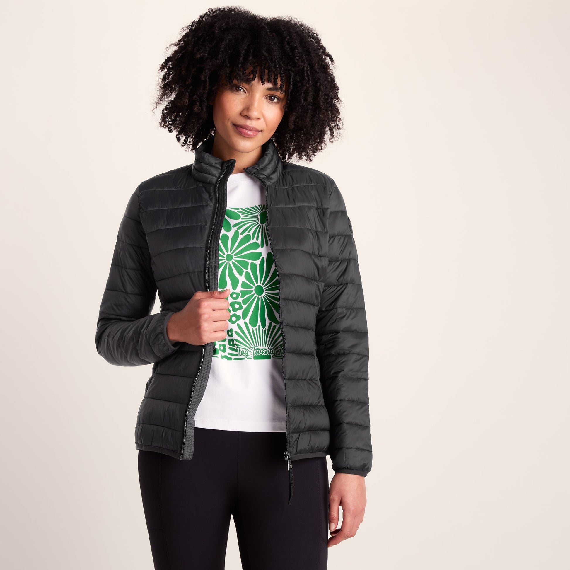Gibson Womens Insulated Padded Jacket - Black