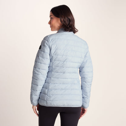 Gibson Womens Insulated Padded Jacket - Ice Blue
