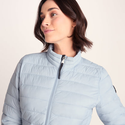 Gibson Womens Insulated Padded Jacket - Ice Blue