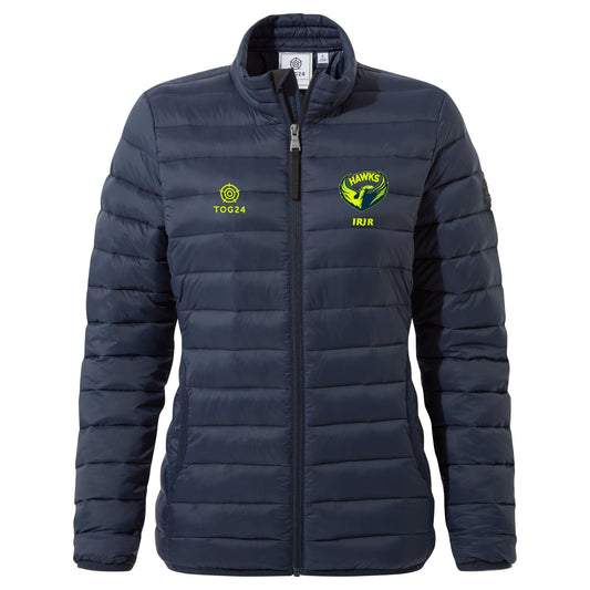 West Yorkshire Hawks Womens - Gibson Padded Jacket Dark Indigo