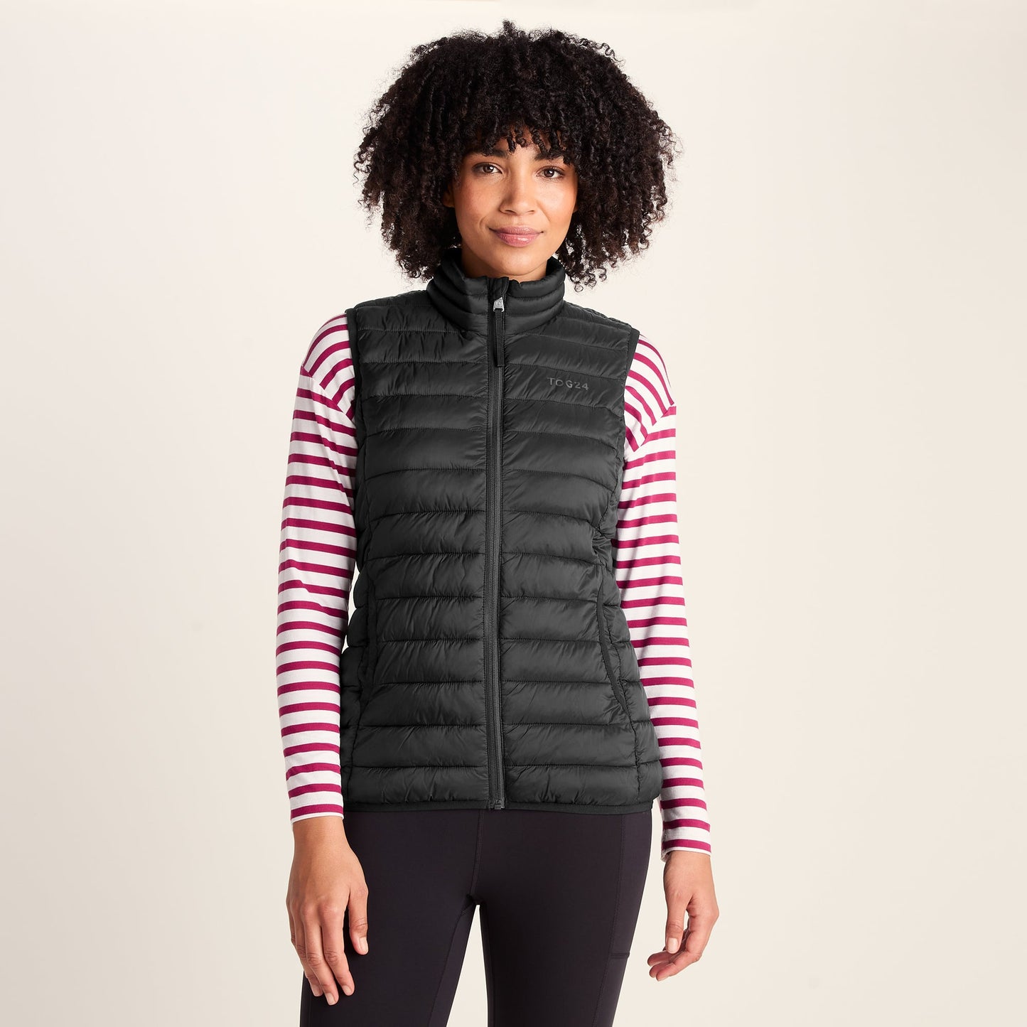 Gibson Womens Insulated Padded Gilet - Black