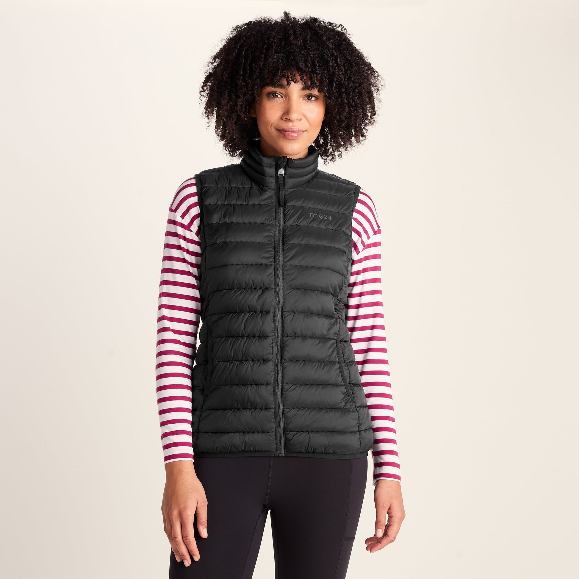 Gibson Womens Insulated Padded Gilet - Black