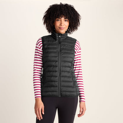 Gibson Womens Insulated Padded Gilet - Black