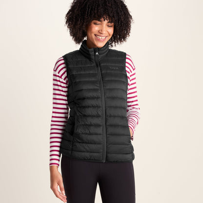 Gibson Womens Insulated Padded Gilet - Black