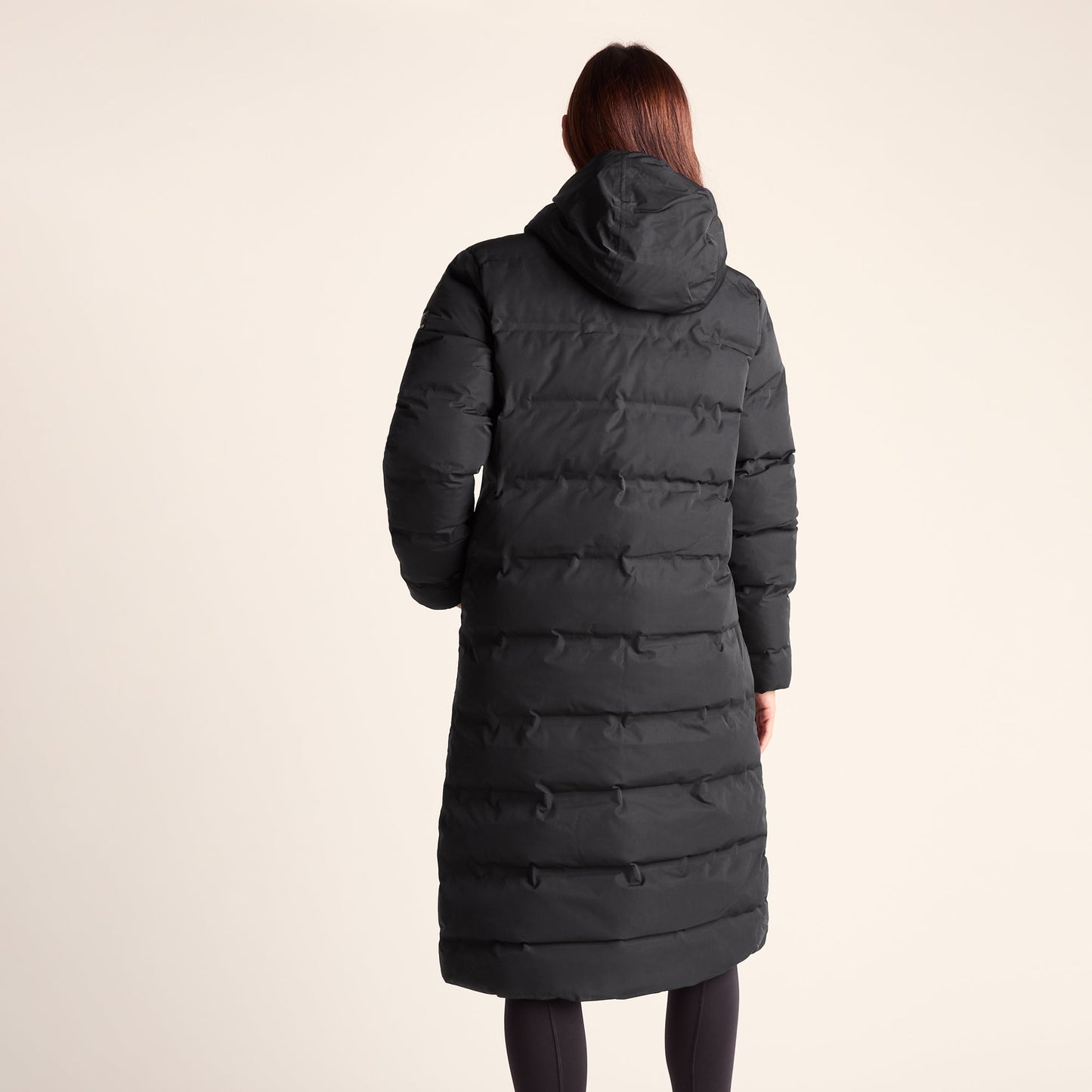 Glaston Womens Shower Resistant Insulated Parka - Black