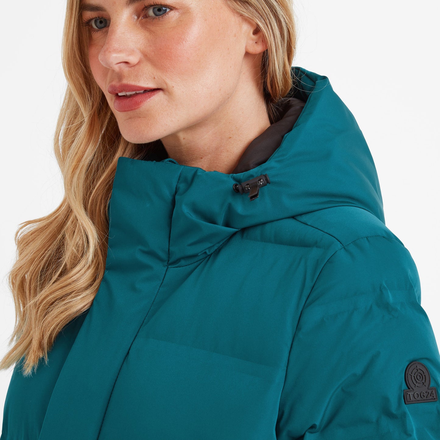 Glaston Womens Shower Resistant Insulated Parka - Deep Teal