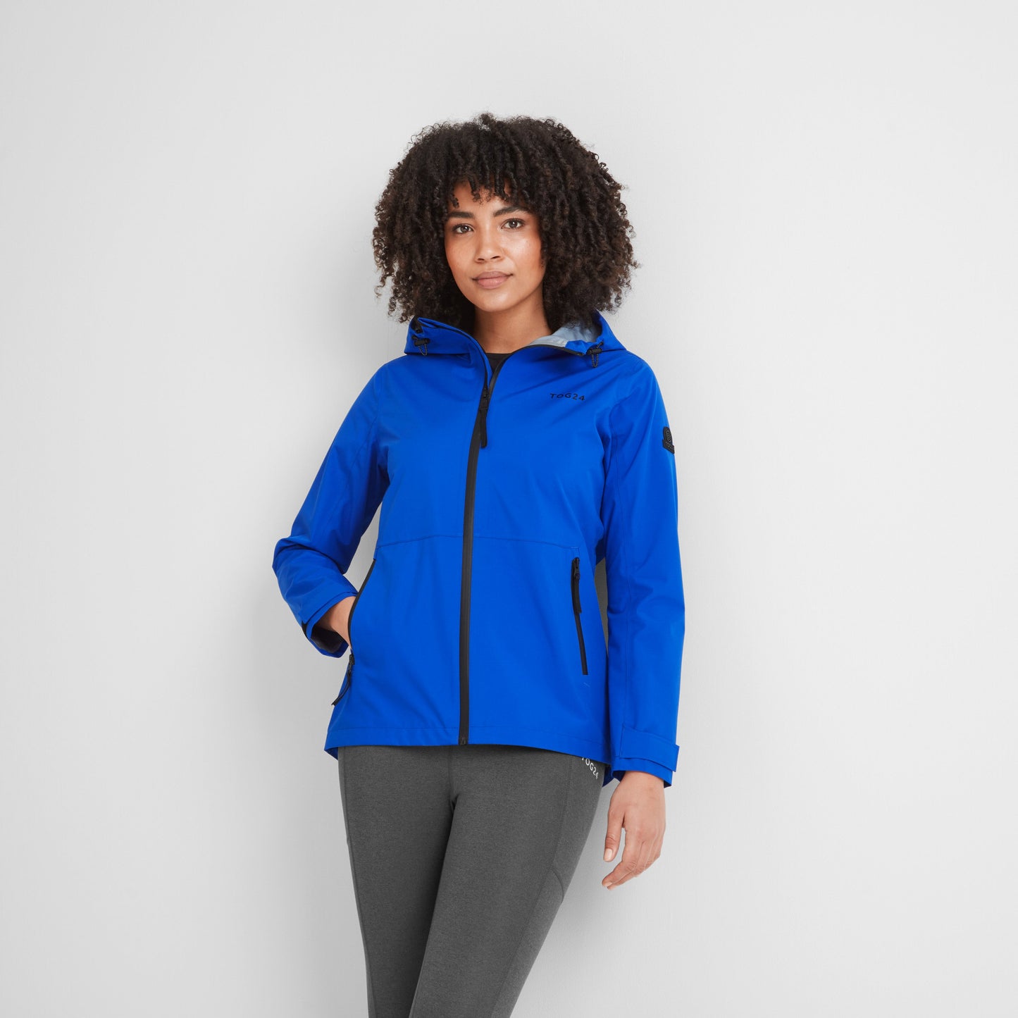 Glyder Womens Performance Waterproof Jacket - Ultra-Marine Blue