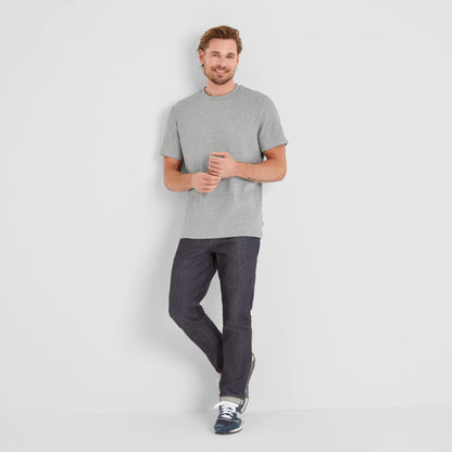 Goodman Mens Supersoft T-Shirt - Light Grey Marl