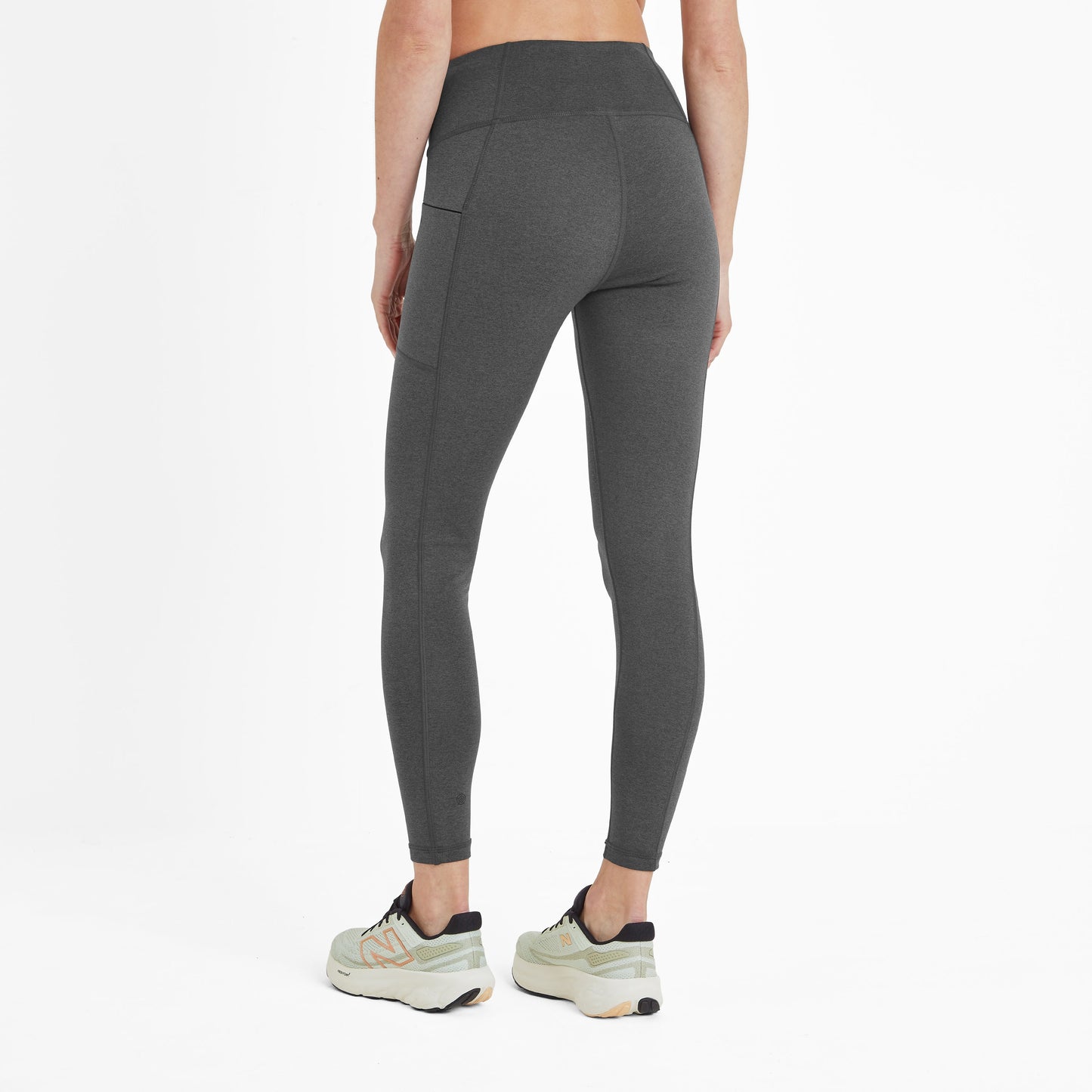 Haller Womens Performance Leggings - Dark Grey Marl