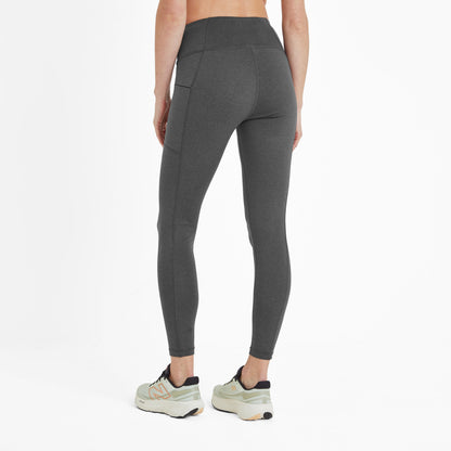 Haller Womens Performance Leggings - Dark Grey Marl