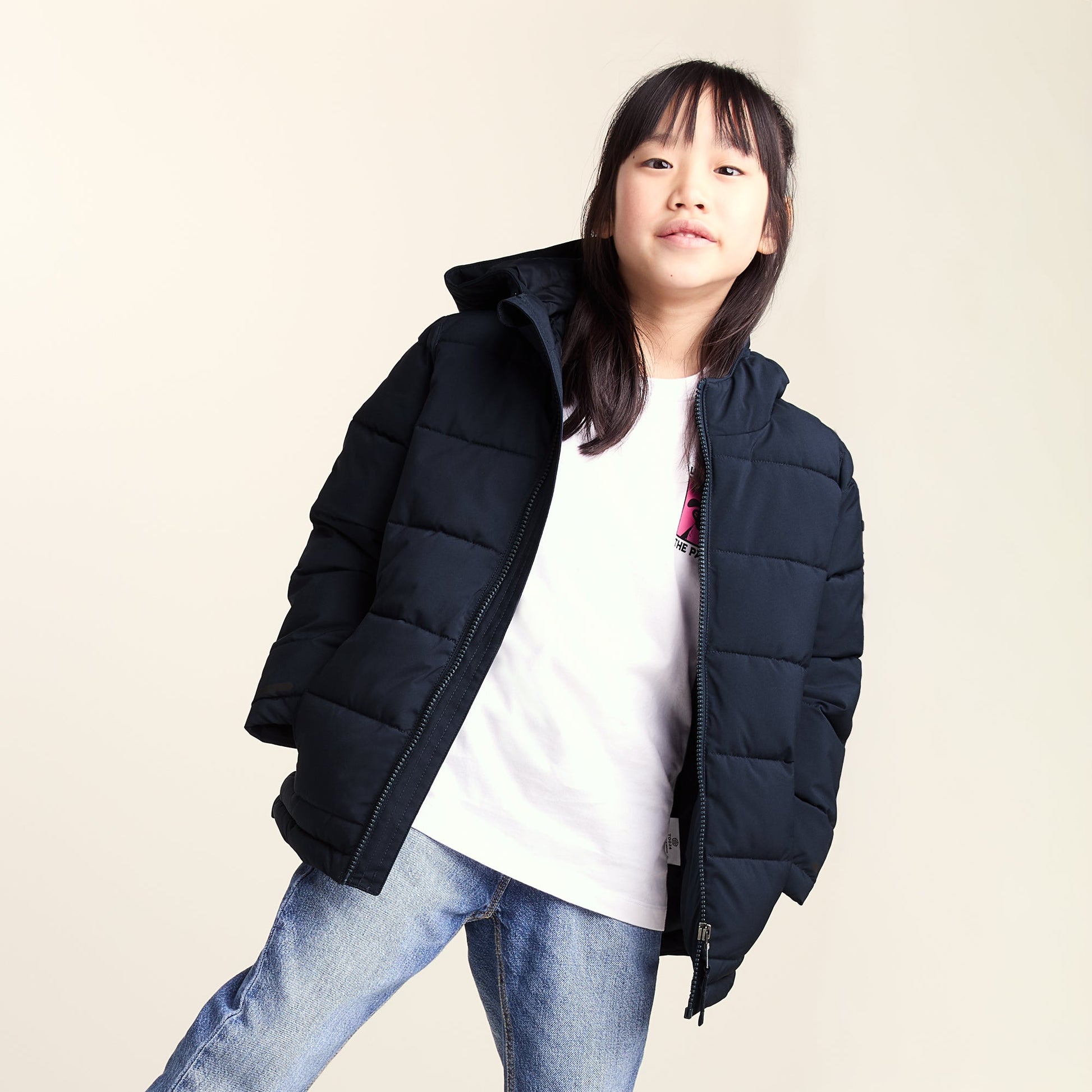 Harecroft Kids Padded Jacket - Dark Indigo