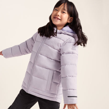 Harecroft Kids Padded Jacket - Lavender Grey