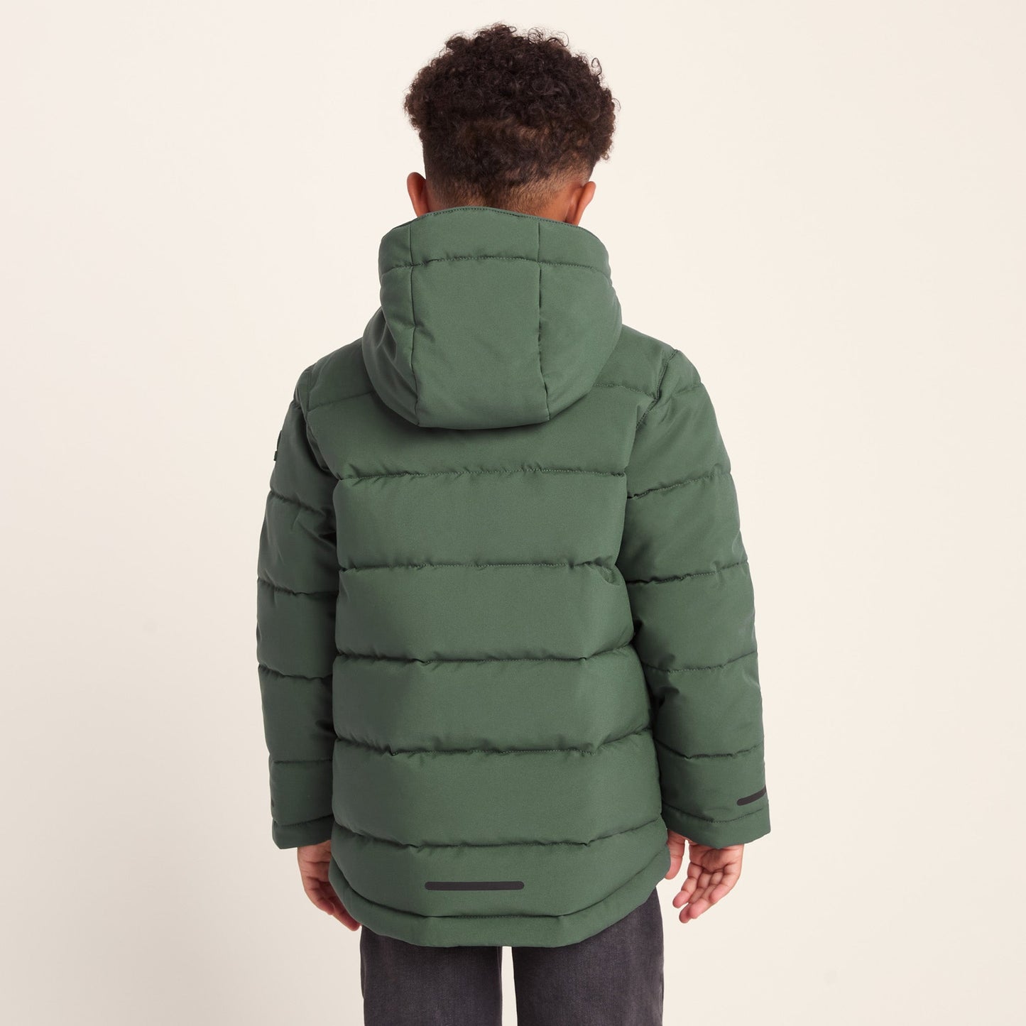 Harecroft Kids Padded Jacket - Dark Fern