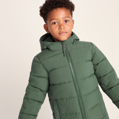 Harecroft Kids Padded Jacket - Dark Fern