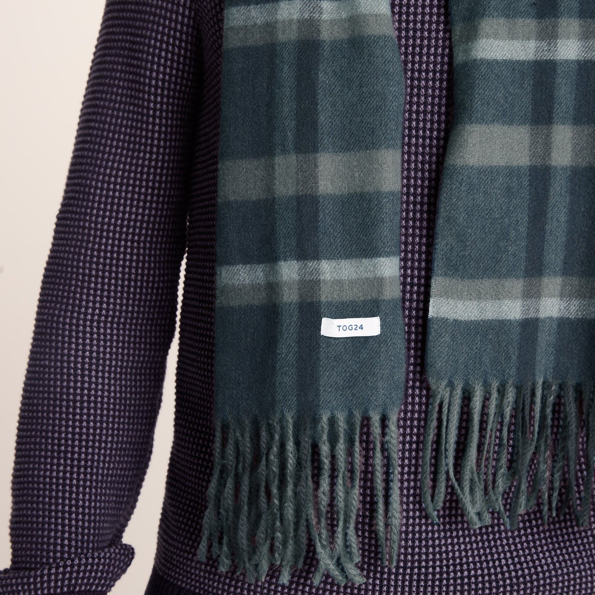 Hayner Woven Scarf - Dark Indigo
