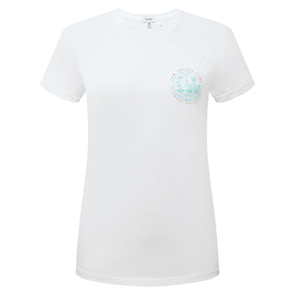 Highland Womens T-Shirt - Optic White
