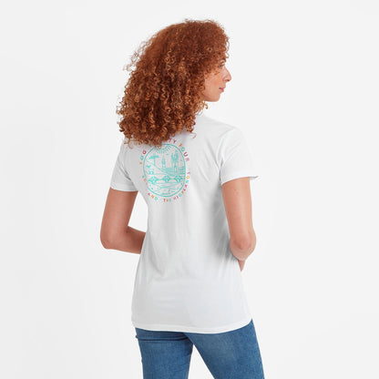Highland Womens T-Shirt - Optic White