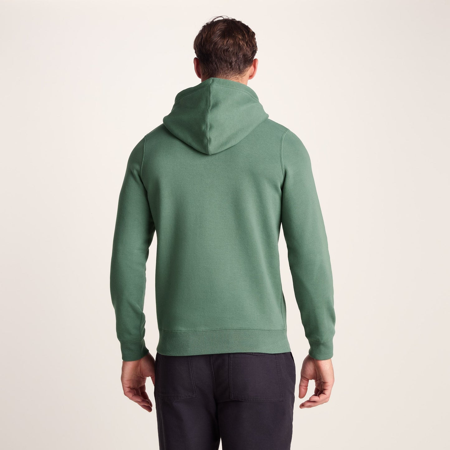 Holcombe Mens Supersoft Long Sleeve Hoody - Light Forest