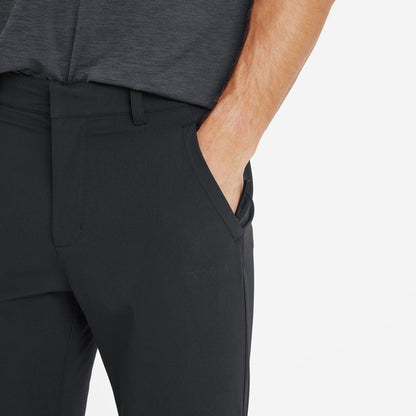Hurstead Mens Softshell Walking Trousers Long - Black