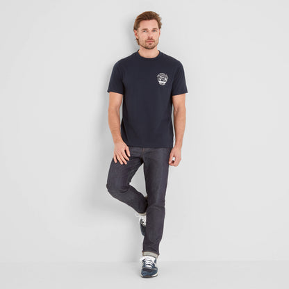 Ireland Mens 100% Cotton T-Shirt - Dark Indigo