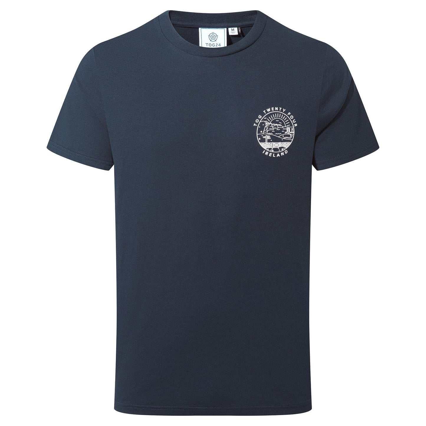 Ireland Mens 100% Cotton T-Shirt - Dark Indigo