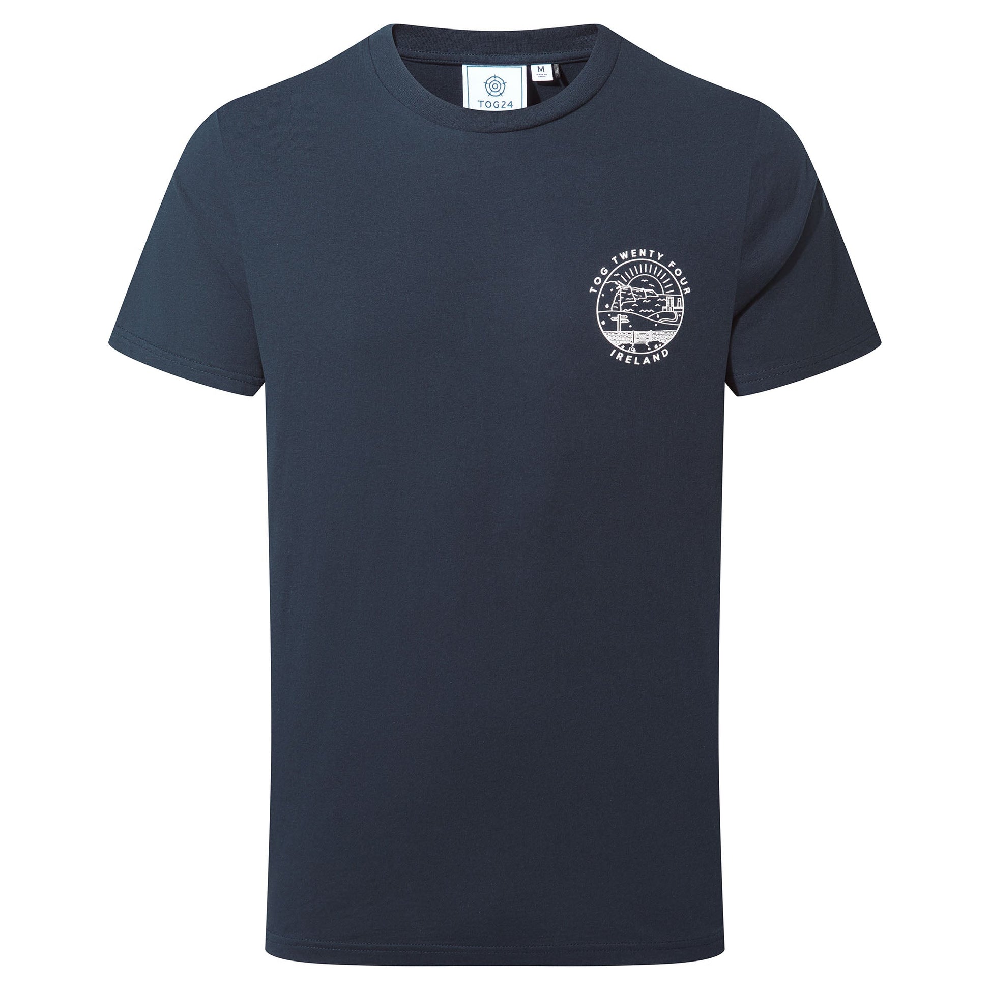 Ireland Mens 100% Cotton T-Shirt - Dark Indigo