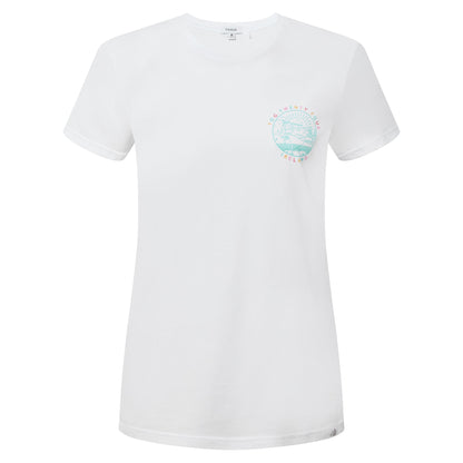 Ireland Womens 100% Cotton T-Shirt - Optic White