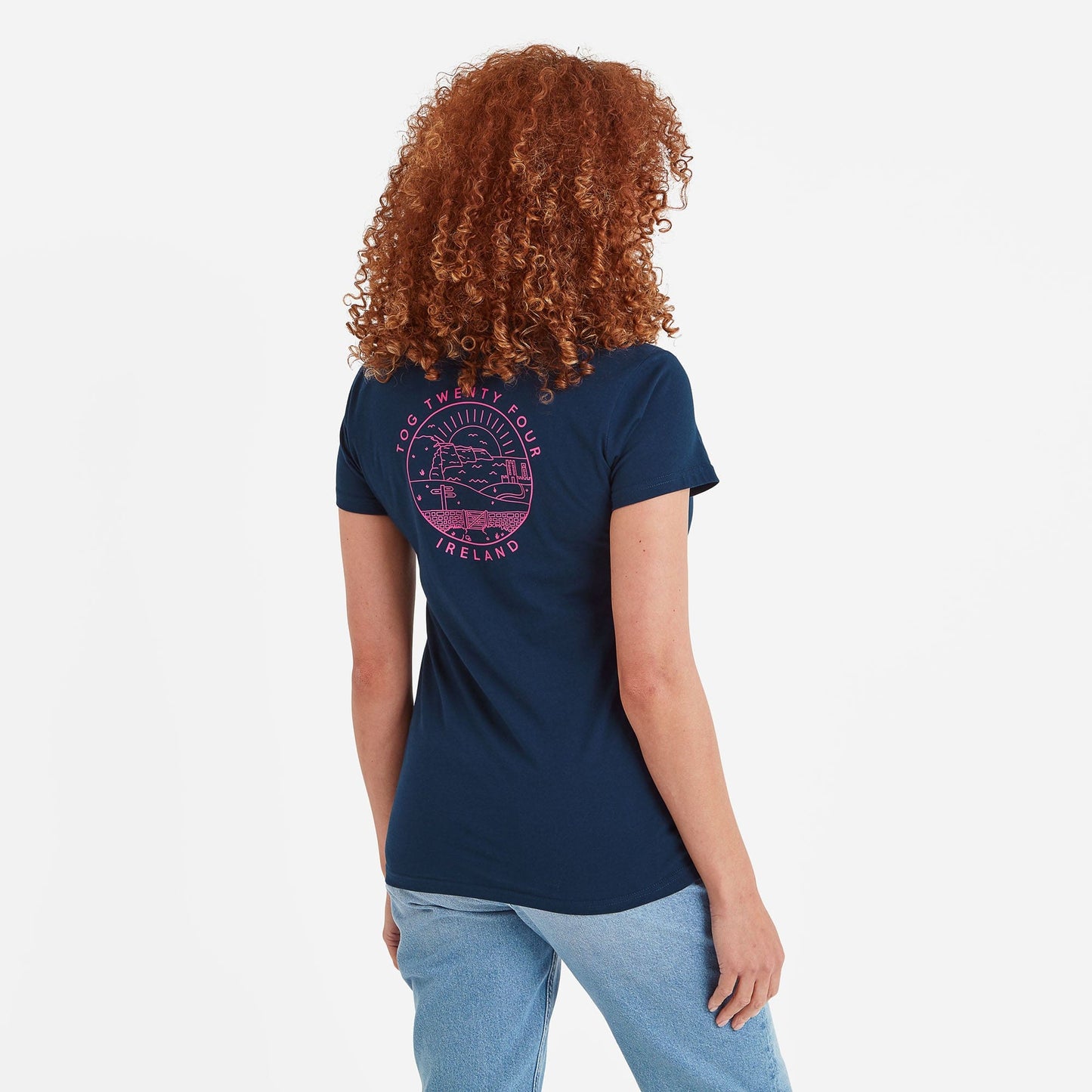 Ireland Womens 100% Cotton T-Shirt - Starry Night