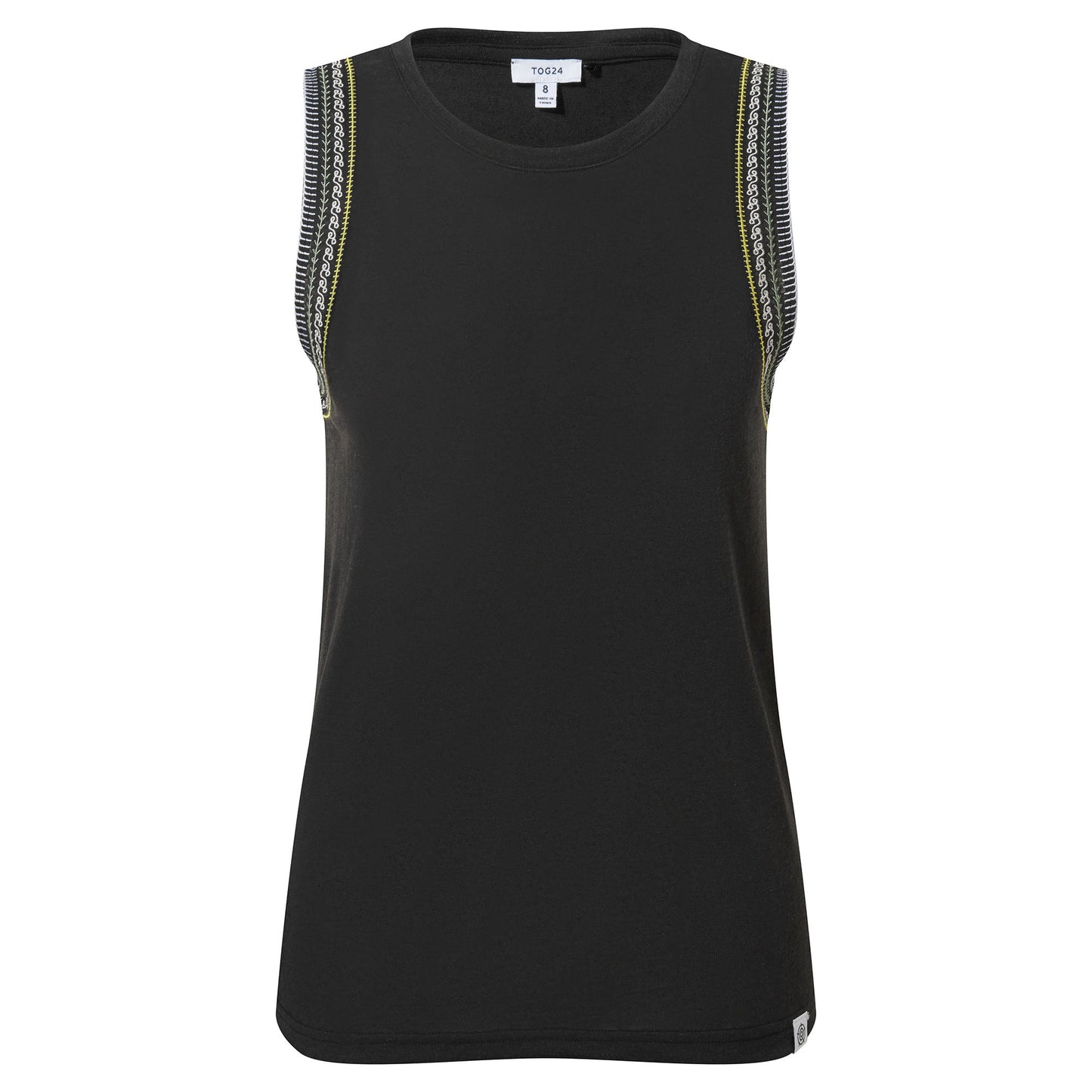 Iris Womens Vest - Washed Black