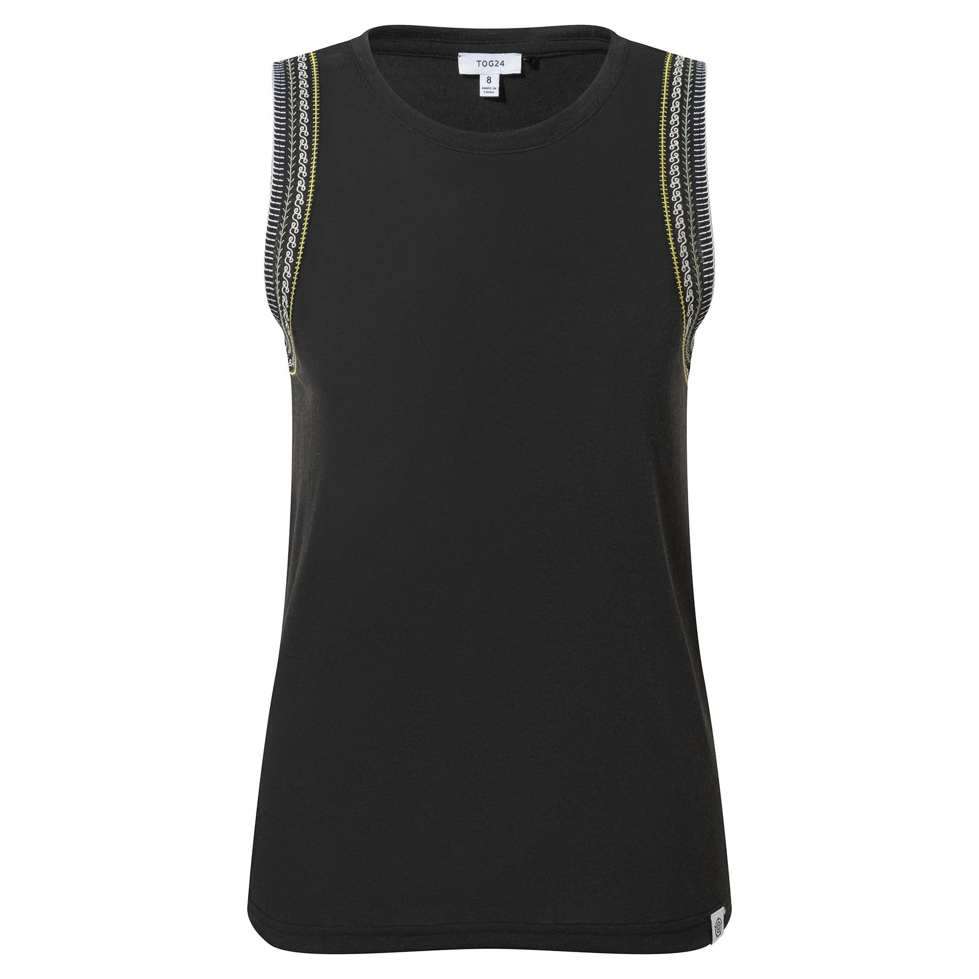 Iris Womens Vest - Washed Black