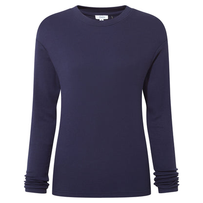 Jemma Womens Long Sleeve Supersoft T-Shirt - Oxford Blue