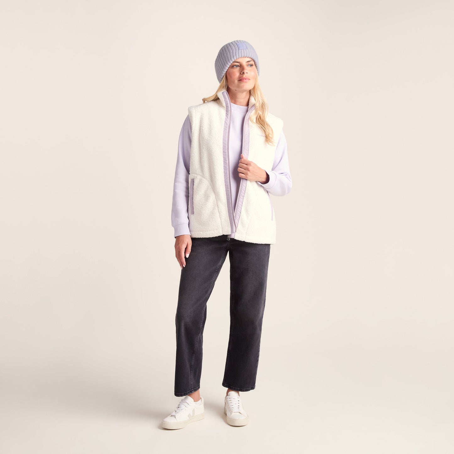 Jendon Knit Hat - Pale Lilac