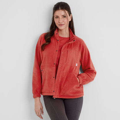 Kayford Womens Microfleece Jacket - Cranberry