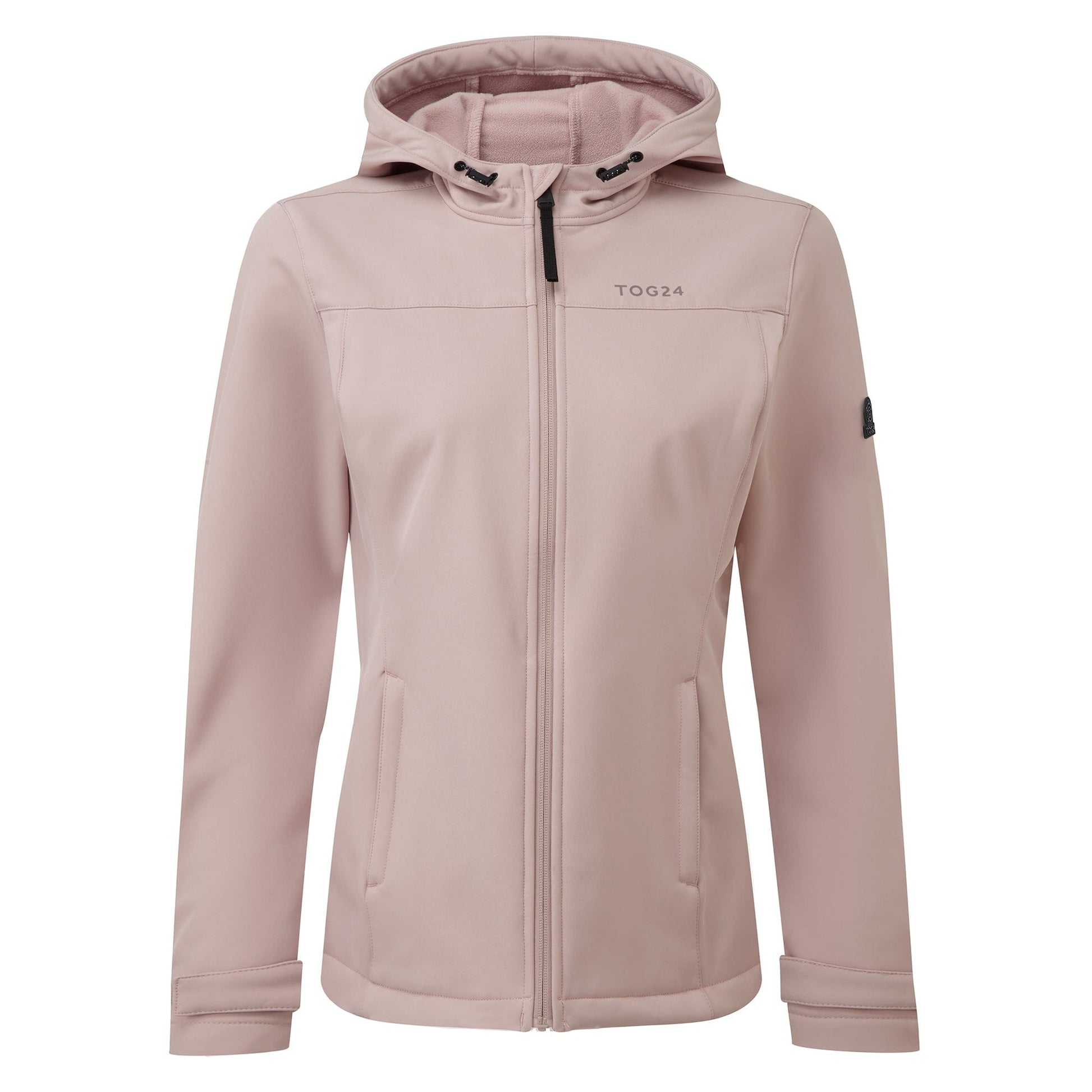 Keld Womens Shower Resistant Hooded Softshell Jacket - Dusky Pink