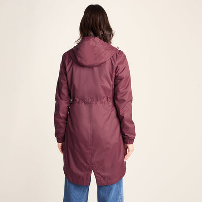 Kilnsey Womens Waterproof Jacket - Black Raspberry