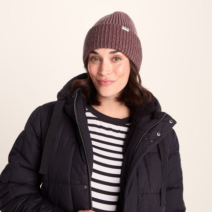 Kiryan Knit Hat - Mauve