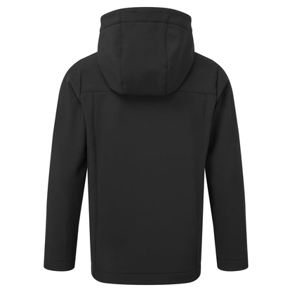 Koroma Kids Softshell Hooded Jacket - Black