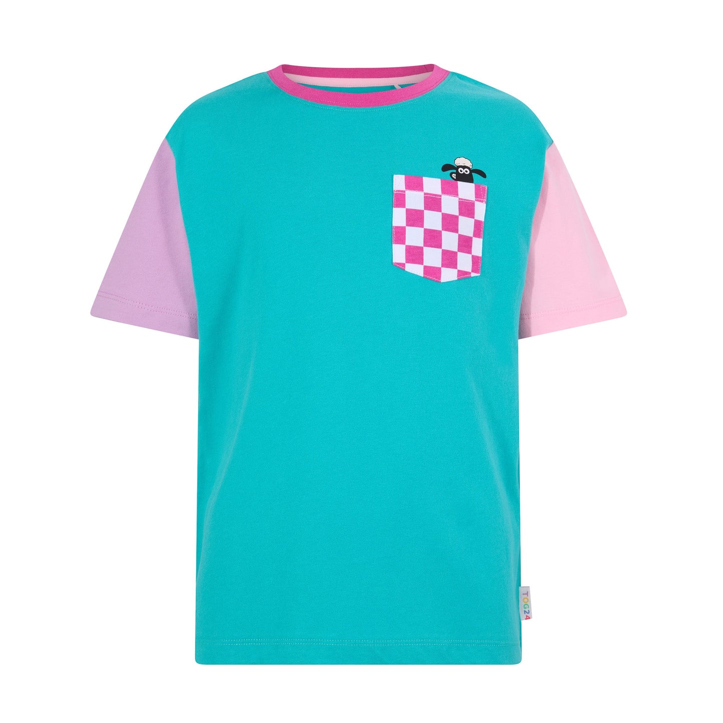 Ladoum Kids Shaun the Sheep T-Shirt - Spearmint Green