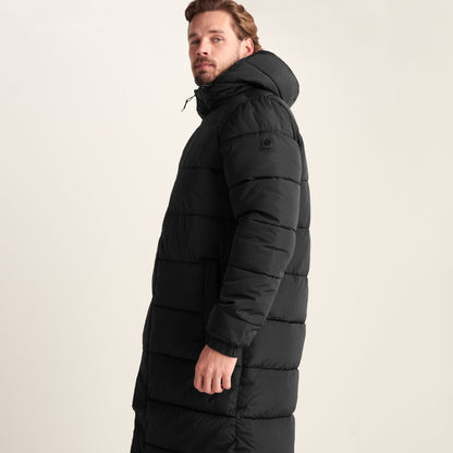 Langrick Mens Long Insulated Jacket - Black