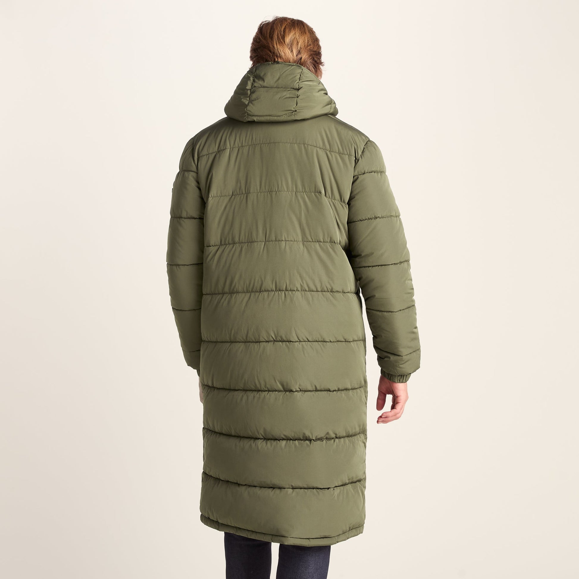 Langrick Mens Long Insulated Jacket - Khaki