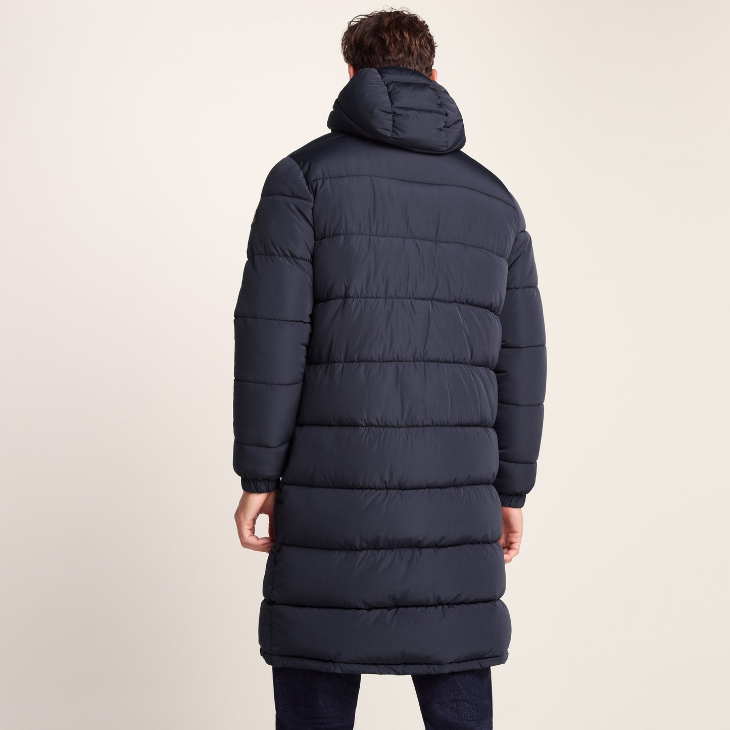 Langrick Mens Long Insulated Jacket - Dark Indigo