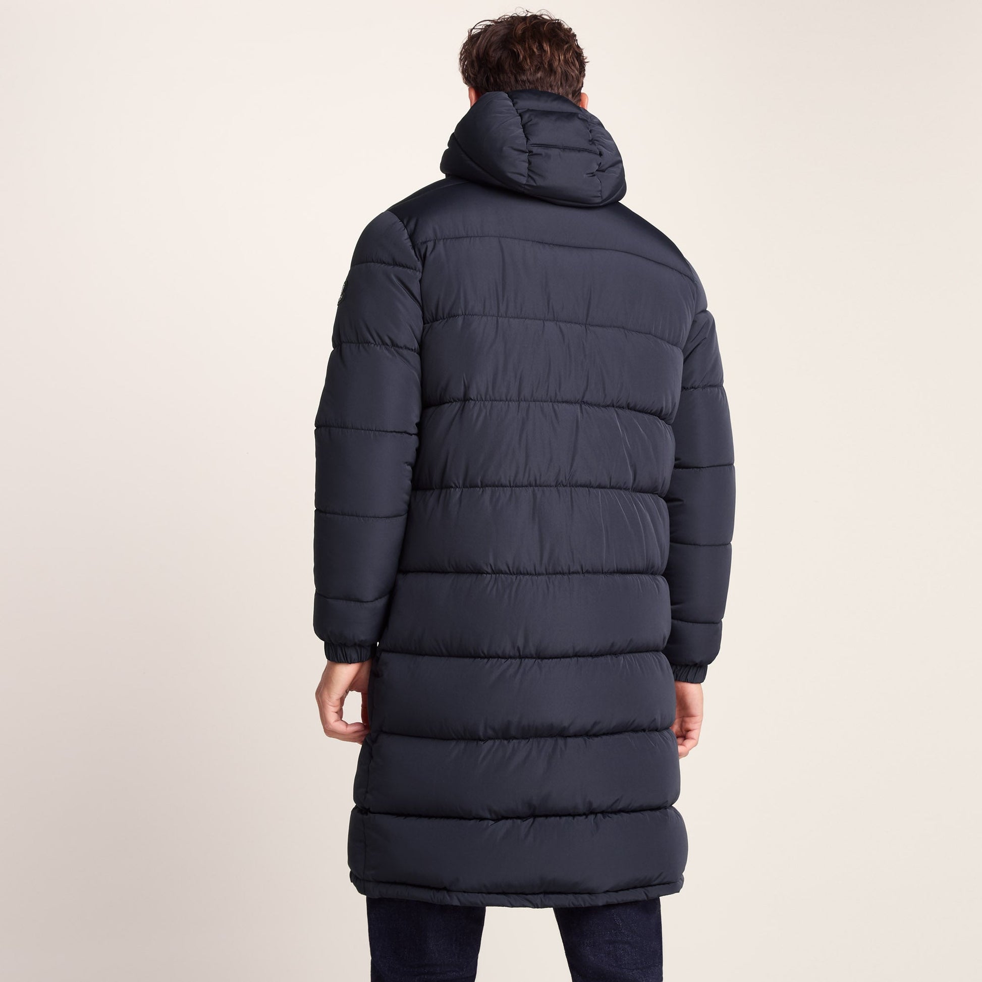 Langrick Mens Long Insulated Jacket - Dark Indigo